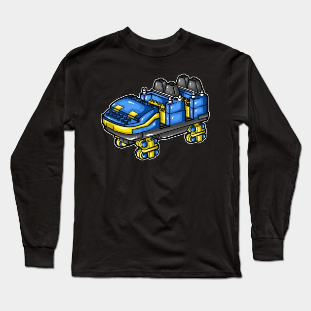 Brick Coaster Long Sleeve T-Shirt by COASTER TRAXX MERCH